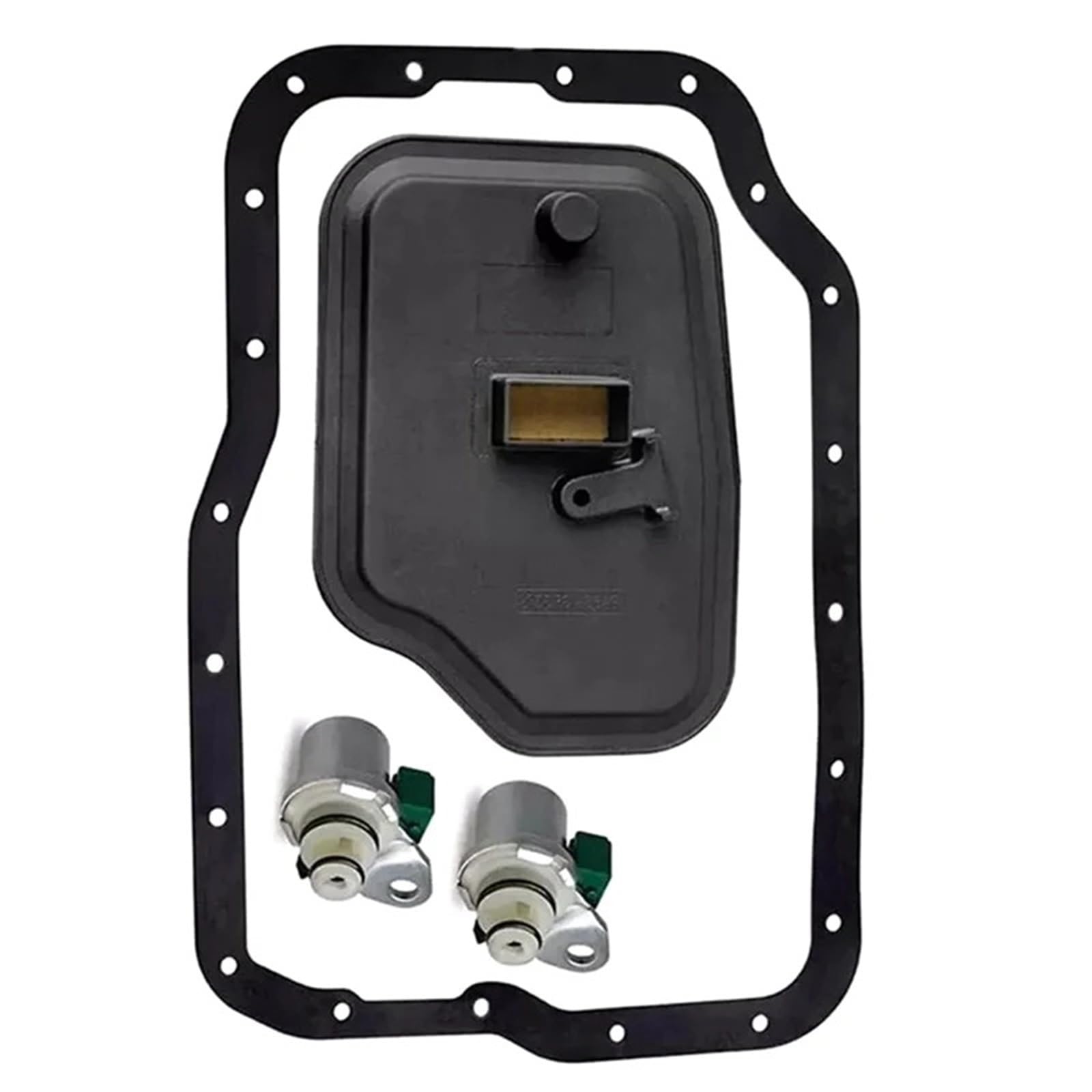 Filtro hidráulico Kit de sensores de filtro de solenoide de cambio de transmisión A22F, compatible con Ford y Mazda XS4Z-7H148-AA 4F27E