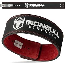 10mm Powerlifting Lever Belt IPF Approved 4 Inch Weightlifting Belt for Squat, Deadlift & Strength Training Premium Leather Lever Belt for Men & Women