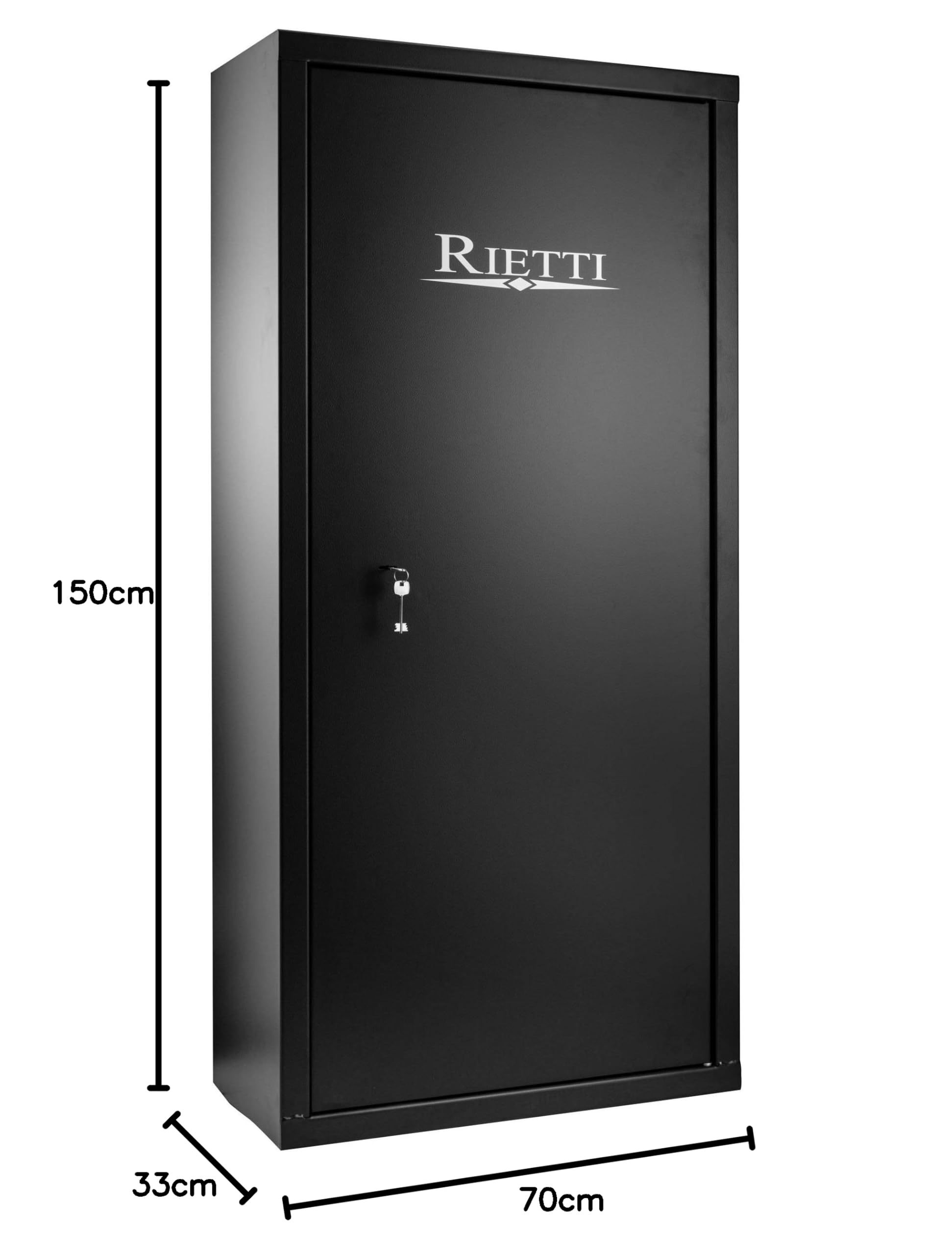 Rietti Armoire Forte modulable 14 Armes / 10 Armes + étagères