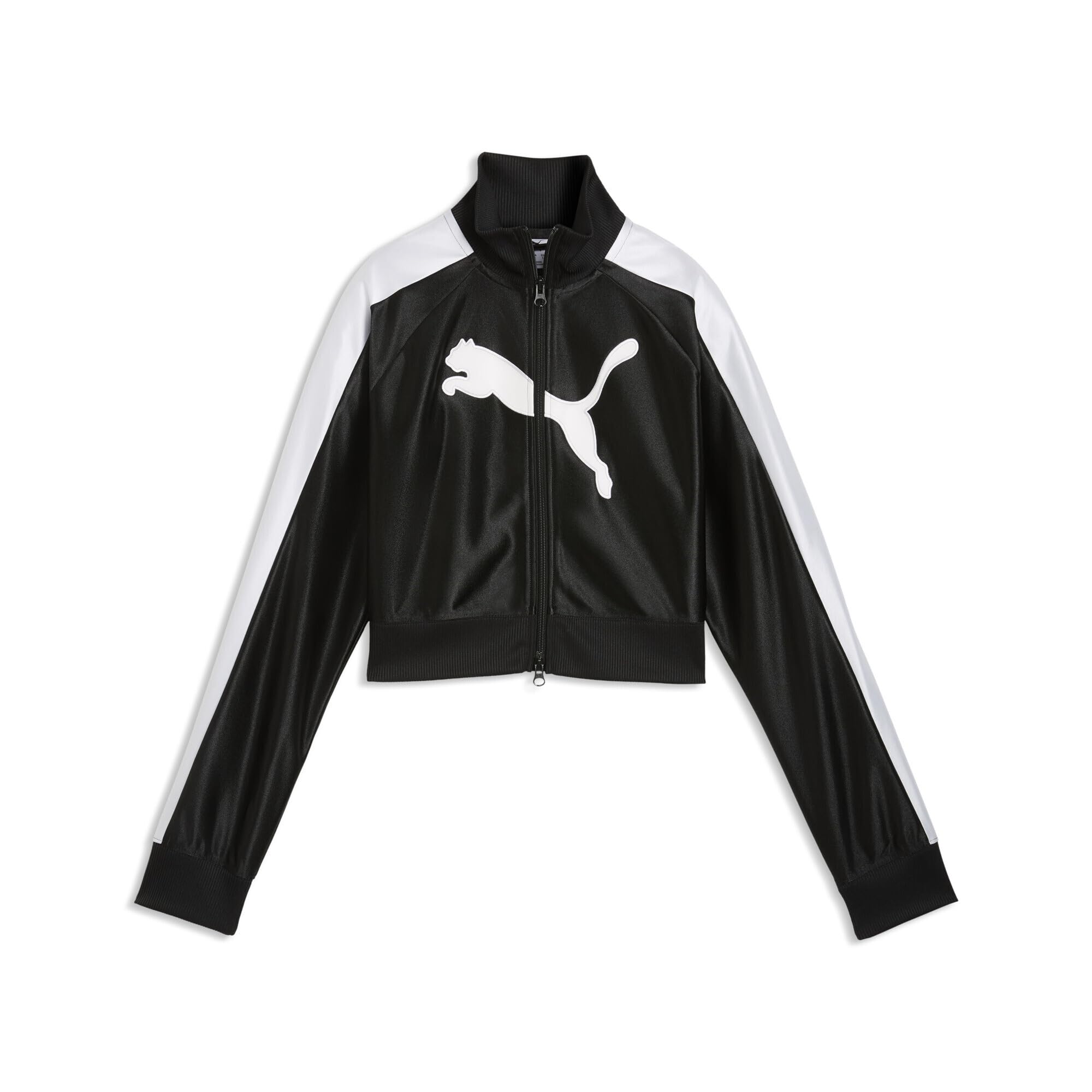 Puma | FUTURE.ARCHIVE Women's T7 Crop Track Jacket | Black | S in black
