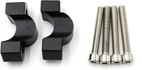 Miniatura 7 de Abrazadera de barra de arrastre para manillar de motocicleta para BMW F850GS Adventure F 850 GS F850 GS F850 Adv 2018 2019 (negro)