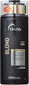 Truss Shampoo Blond | Neutraliza Amarelado e Hidrata Cabelos Loiros, Grisalhos e Descoloridos | 300ml