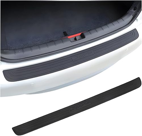 Miniatura 8 de Protector de parachoques trasero para automóvil, protector universal de goma resistente a los arañazos, antideslizante, para la mayoría de los