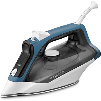 Rowenta Effective Steam Iron 2200 W, Steam Boost 110 gr/min, Continuous Steam 30 g/min, Transparent Water Tank, Scratch-Resis