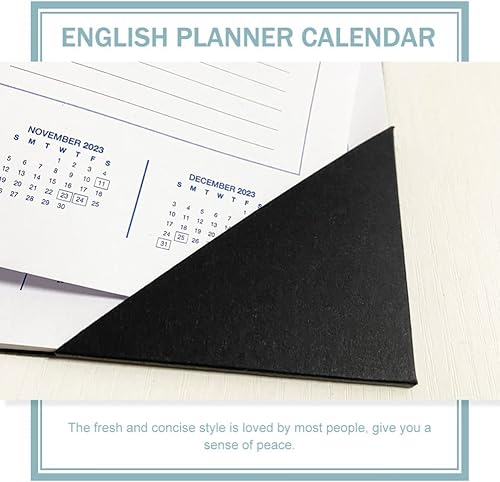 Miniatura 6 de NUOBESTY Calendario 2023-2024 de tamaño grande de 21 pulgadas calendario mensual de pared de 18 meses calendario colgante de oficina calendario de