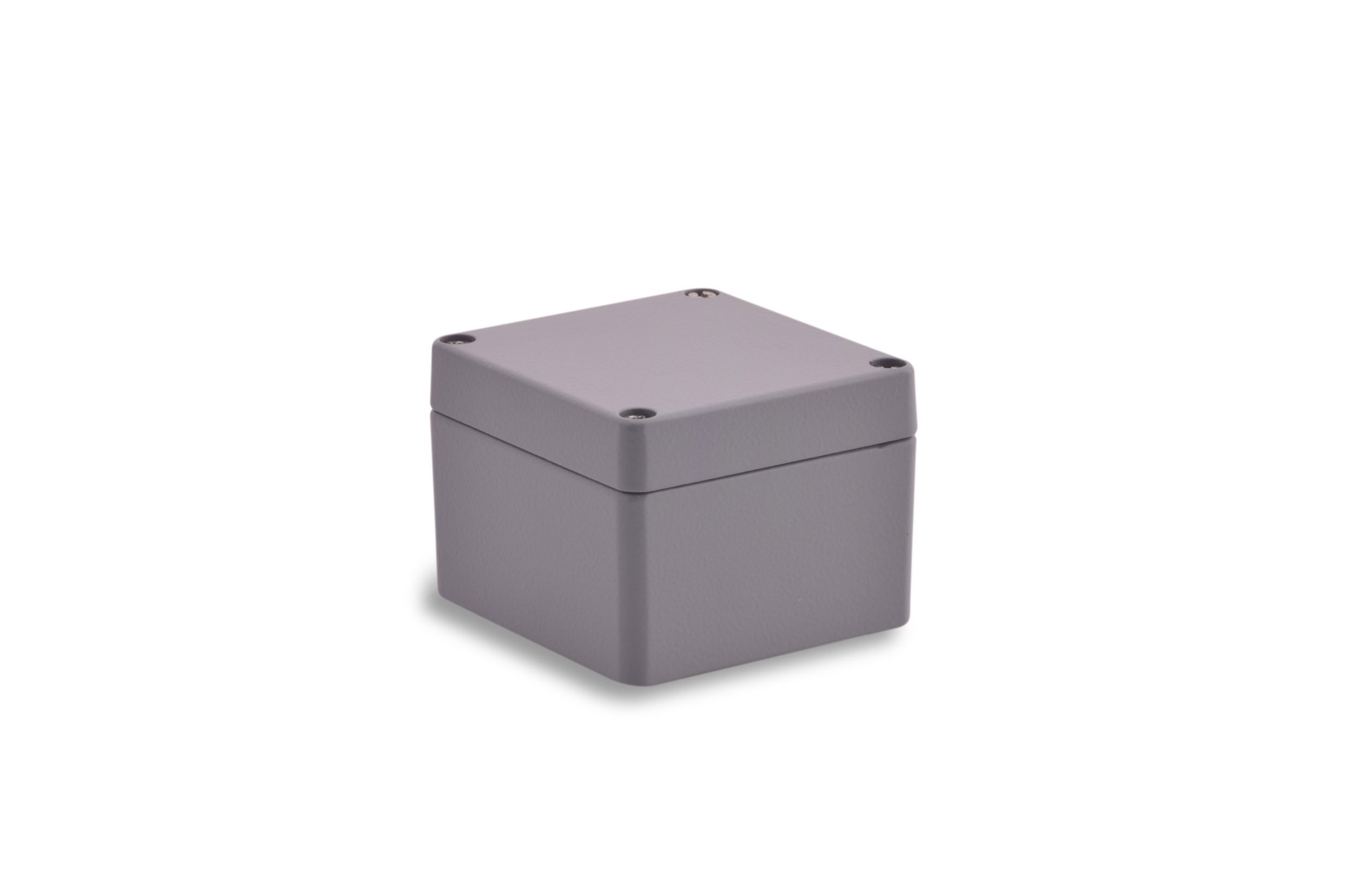 BOXEXPERT contenitori industriali in alluminio Alster serie Alster 75x80x57mm IP 66 grigio RAL7001 scatola di distribuzione da quadro elettrico