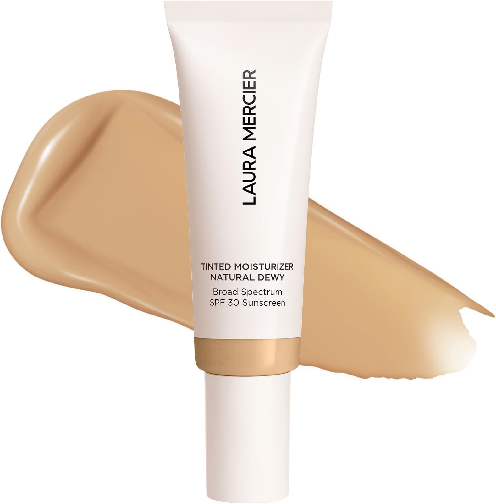 Tinted Moisturizer Natural Dewy with SPF 30: 24HR+ Hydration, Long Lasting, Sheer to Light, Buildable Coverage, Dewy Finish, Improve Skin Tone and Texture, Skin Tint, Citrine