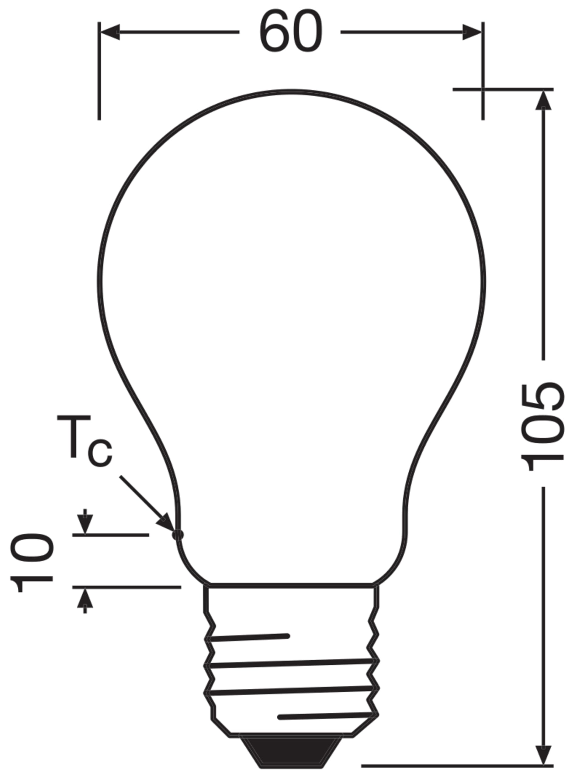 Osram Lampade LED ad alta efficienza con classe di efficienza energetica A, Confezione vantaggiosa con 5 lampadine, sostituzione 100W, bianco caldo (2700K), E27, vetro opaco