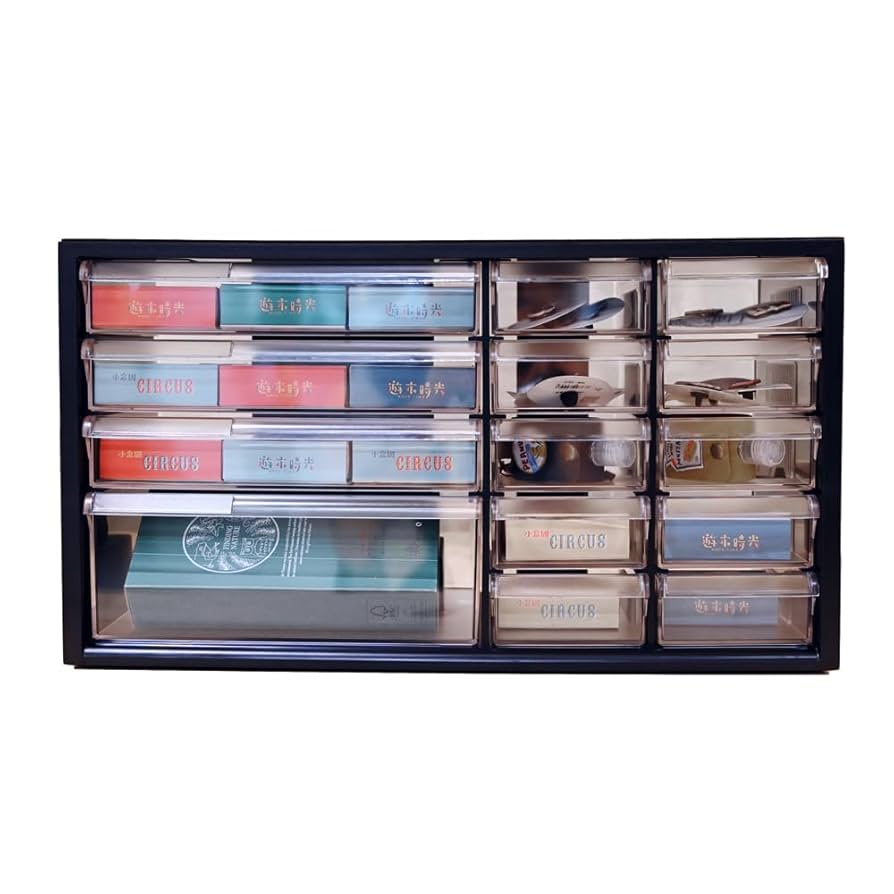 Amazon｜livinbox 14 引き出し パーツキャビネット 小物入れ