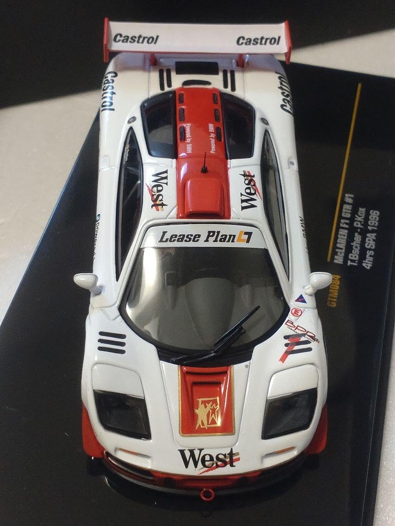 Amazon.co.jp: IXO 1/43 McLaren F1 GTR West 1 : Toys & Games