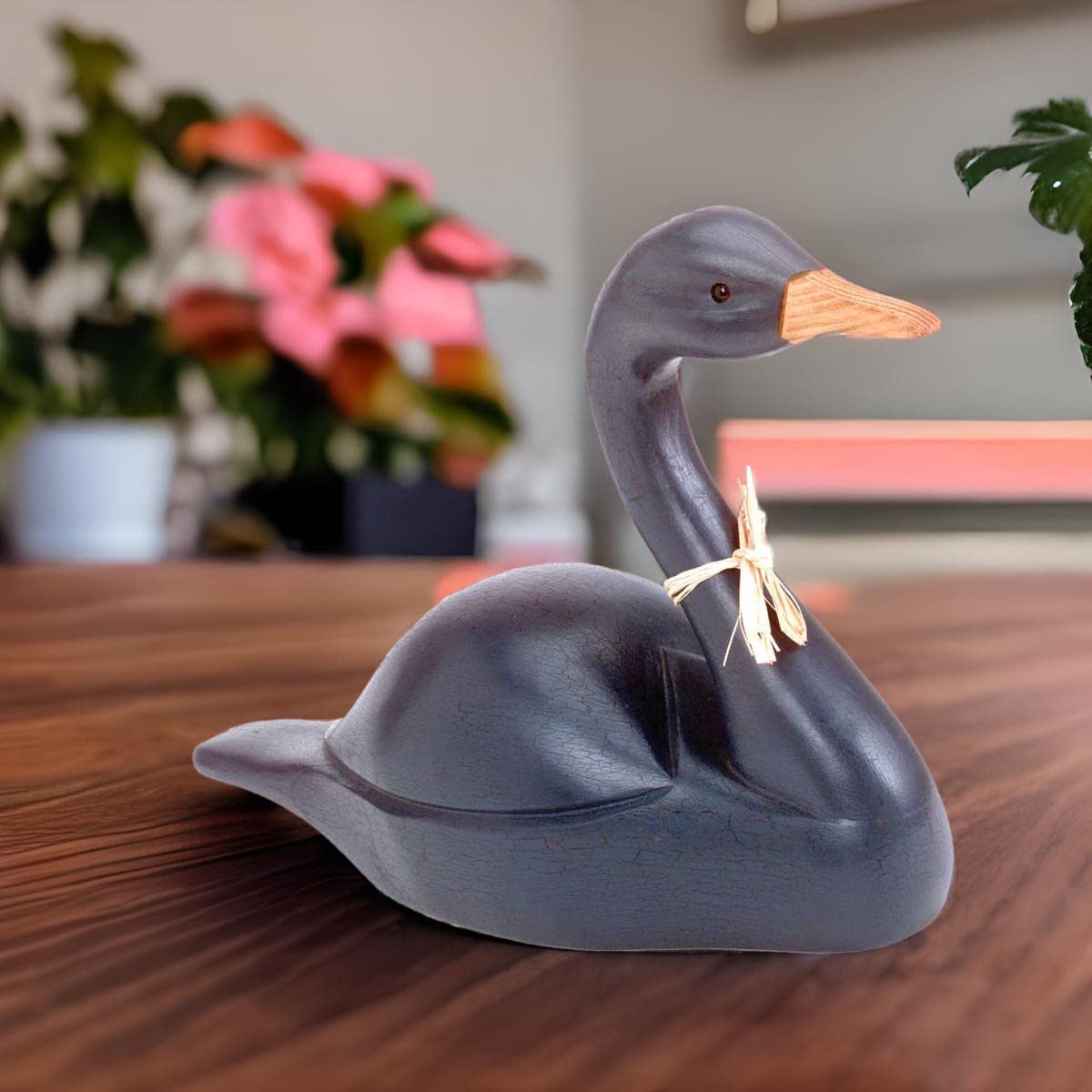 Wood Swan Decoy Slate Blue 15