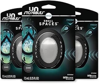 Febreze Small Spaces Unstopables Air Freshener Fresh, .25 fl. oz., Pack of 3
