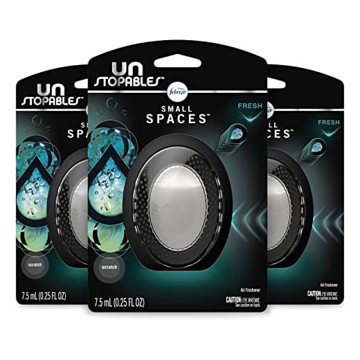 Febreze Small Spaces Fresh, .25 fl. oz., Pack of 3