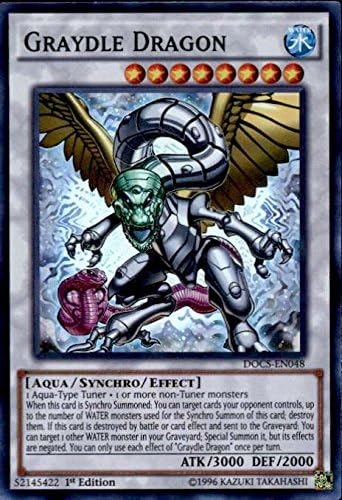 Yu-Gi-Oh - Graydle Dragon (DOCS-EN048) - Dimension of Chaos - 1st Edition - Super Rare