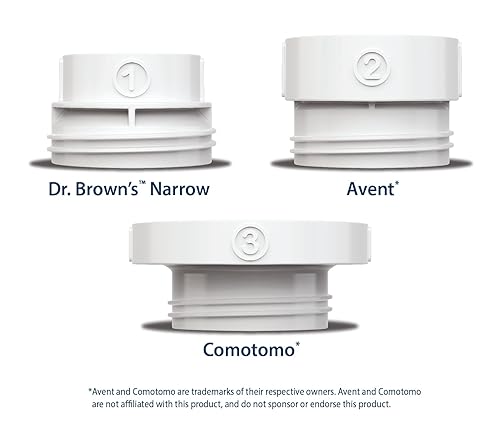 Miniatura 11 de Dr. Brown's Calentador de biberones de viaje, calienta rápidamente la leche materna y el agua para fórmula sobre la marcha, portátil, recargable,