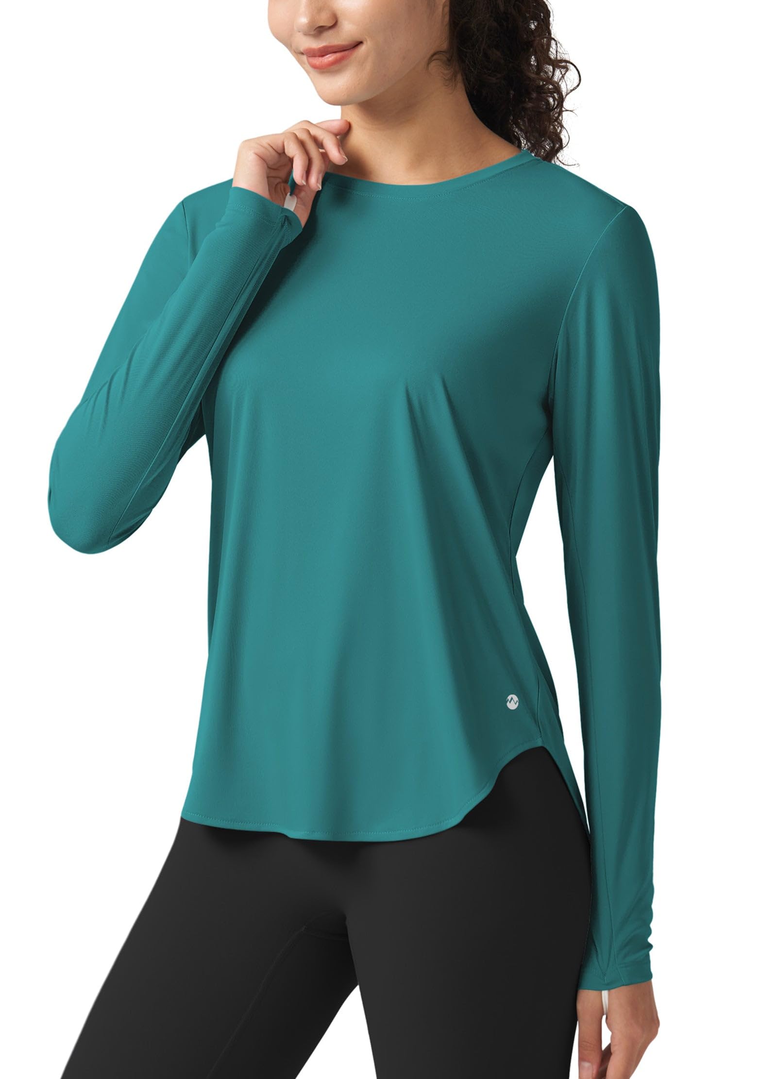 Willit Women's Sun Shirts UPF 50+ Long Sleeve Hiking Workout Tops Lightweight Quick Dry UV Protection