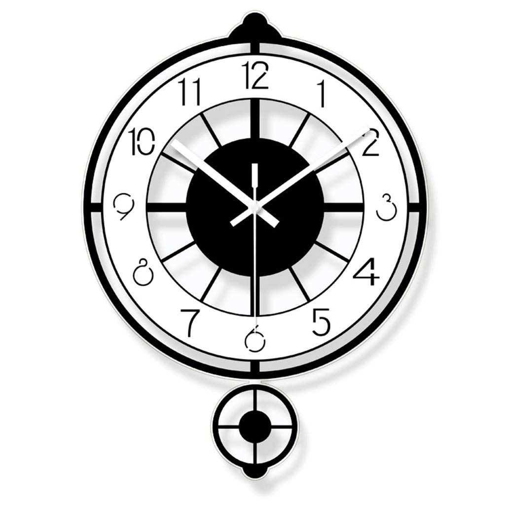 Horloge de mode acrylique 12 pouces pour embellir le salon et la chambre