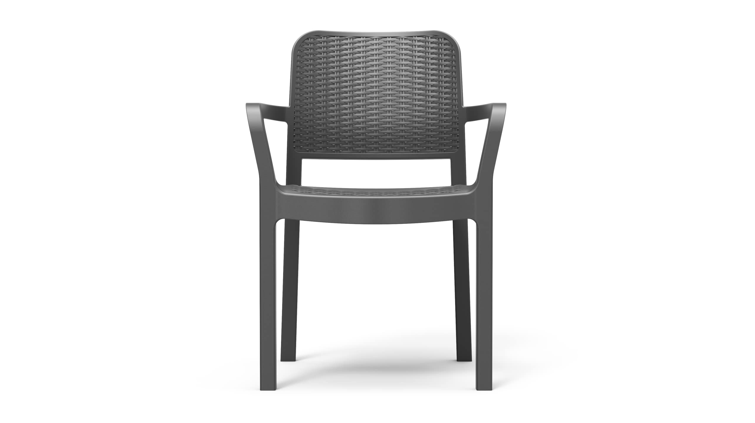 Keter Chaise d'extérieur Belle Chair, Couleur Graphite