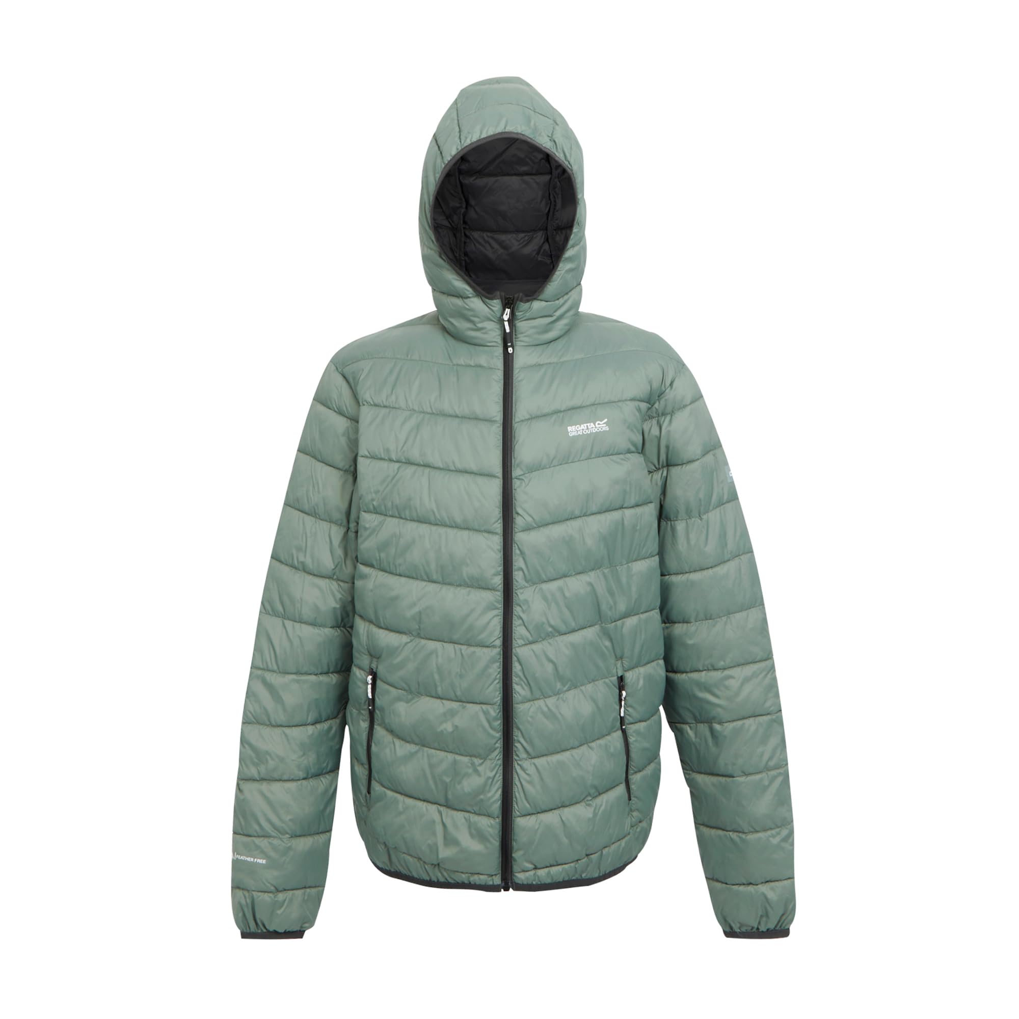 Regatta Men's Hooded Hillpack II Jacket Veste matelassée à capuche HillPack II Packaway pour hommes Homme (lot de 1)