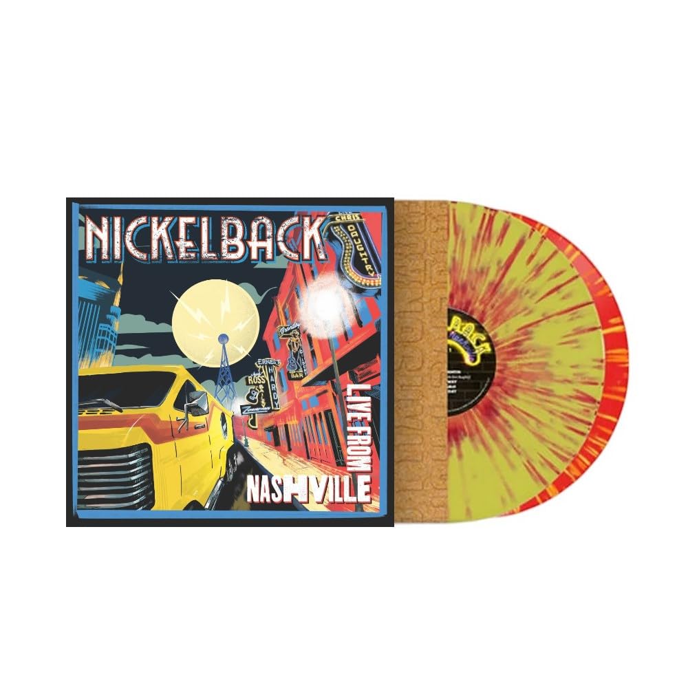 Nickelback - Live From Nashville Esclusivo Limitato Giallo/Arancione Splatter