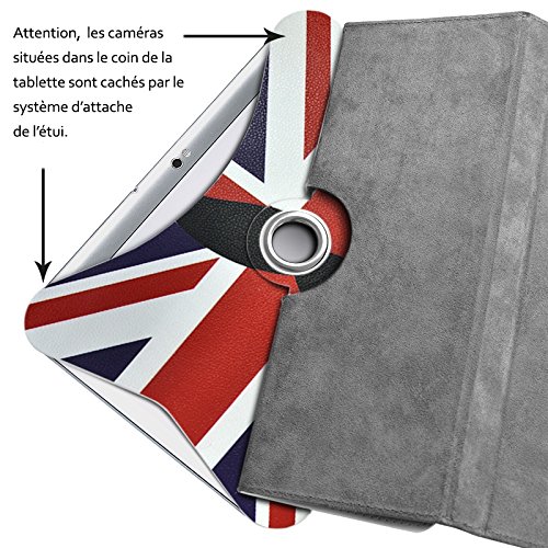 Karylax - Universal L Pink Stand Case for Teclast M40 Plus Tablet