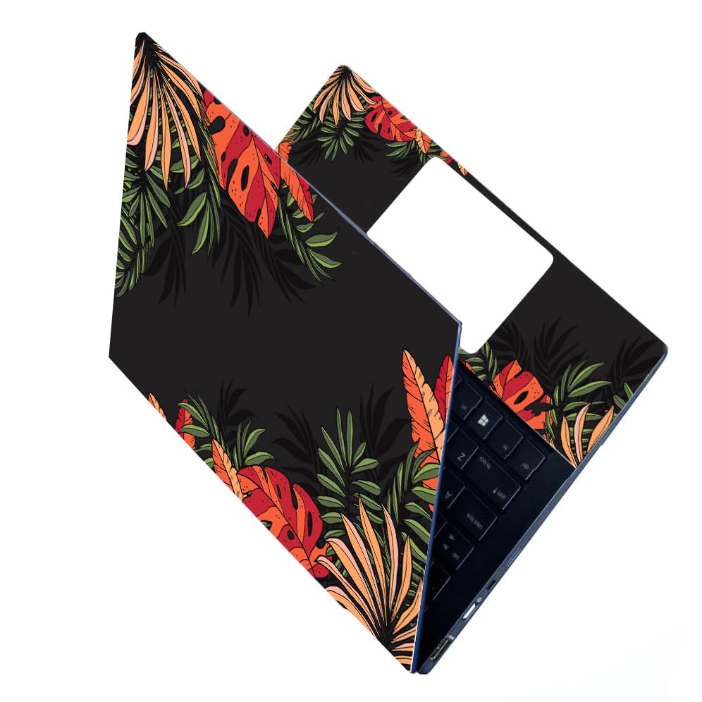 ANCIARY Full Laptop Skin Stickers HD Quality Sticker for Laptops Upto 15.6" (Dustproof|Waterproof|Scratchproof|Reusable) - BK Leaf FL Ron (B0CK4RC9LL) Amazon Price History, Amazon Price Tracker