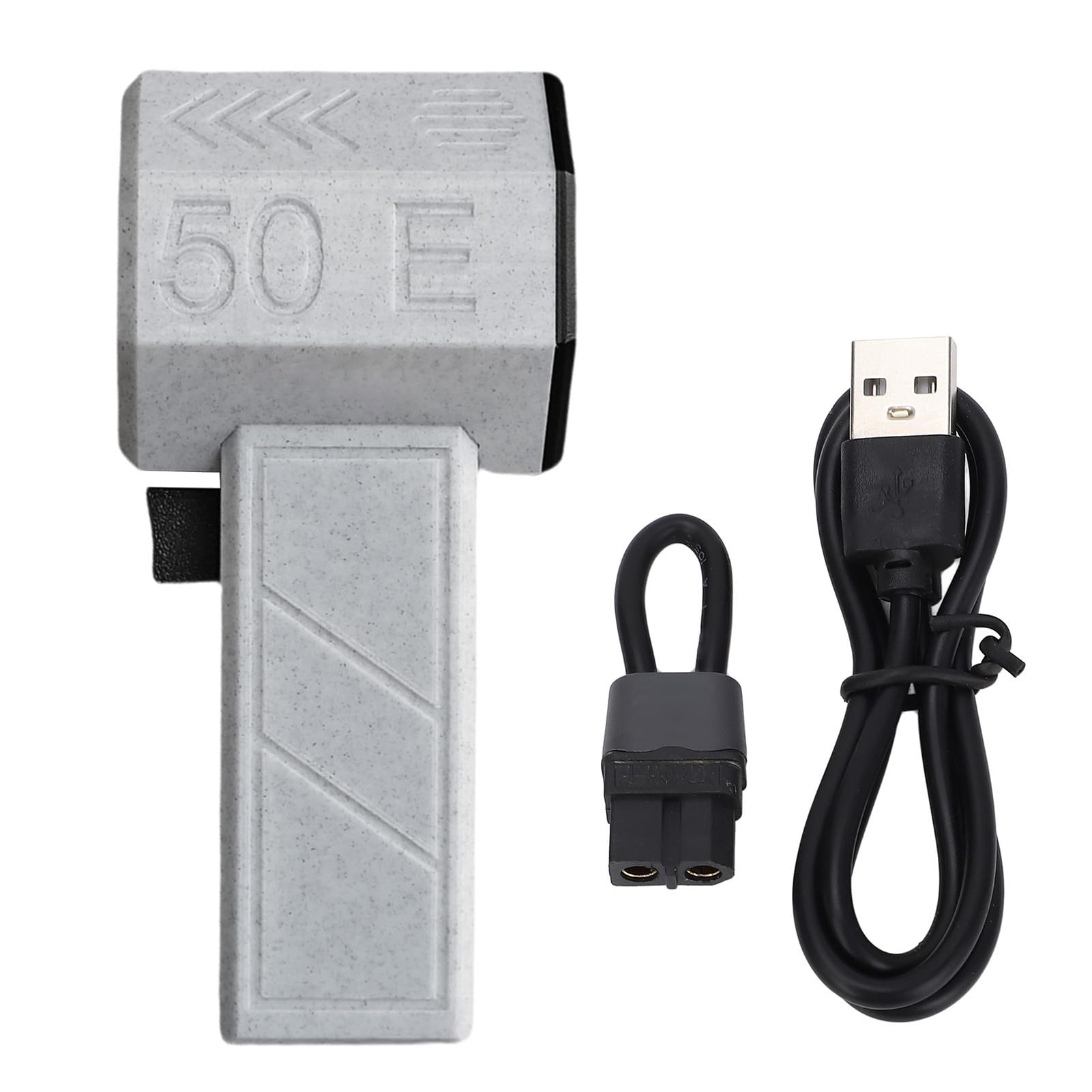 Ventilatore Super JET Dry 50E, Ventola Turbo Violenta Grande 4000 MAH con Condotto 50 Mm di Spinta 800 G, Ventilatore Turbo JET, VENTILATORI JET Elettrici Senza Fili 120000