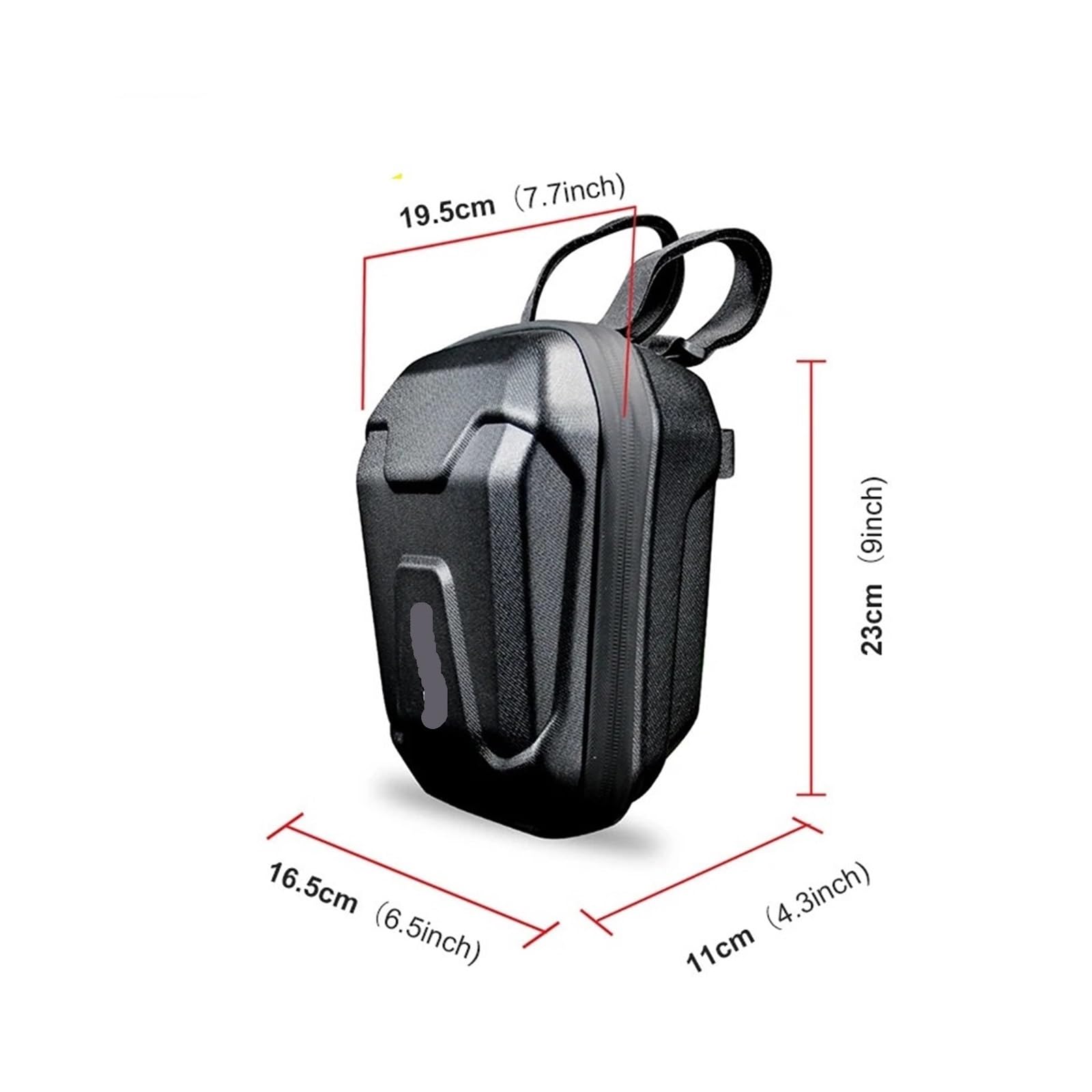 Borsa for bici anteriore con guscio rigido in EVA da 1 pezzo | Conserva telefono, attrezzi e oggetti personali for il ciclismo all'aperto.(GD6X-2L)