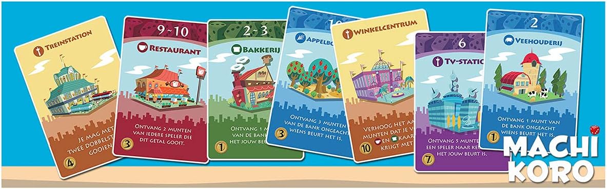 Whitegoblingames WGG1410 Machi Koro