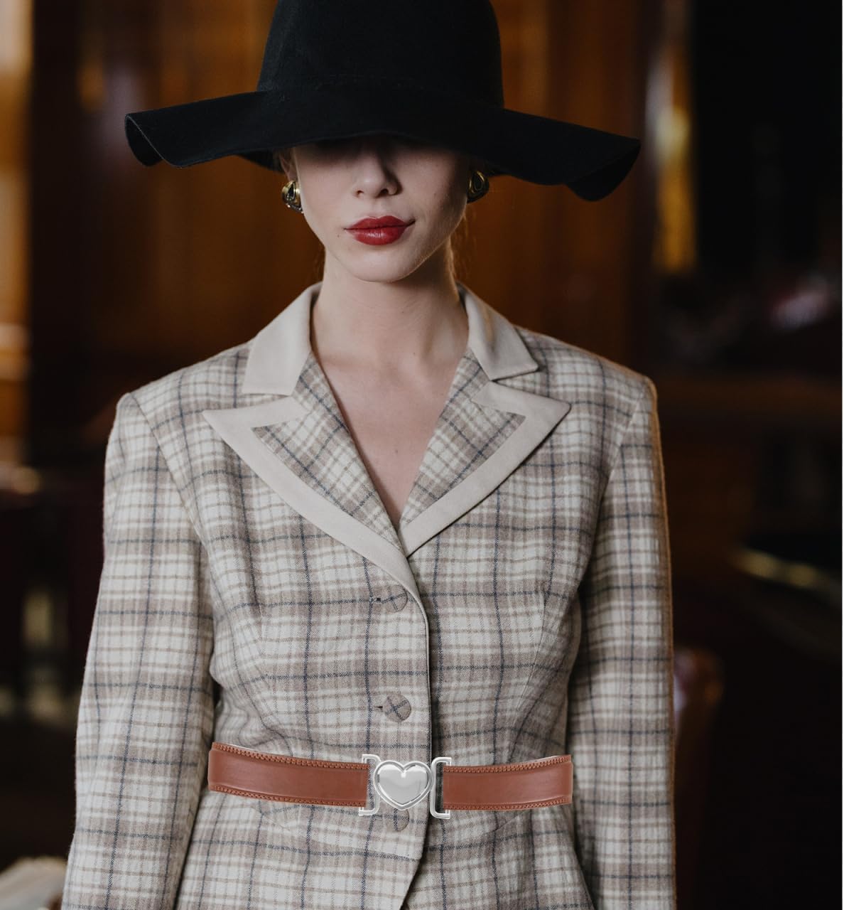 Coat Metal Clip Buckle Heart Design Decorative Accessory for Clothing Multi-function Toggle Buckle for Cardigans Waist Belts Stylish Finish - Image 6