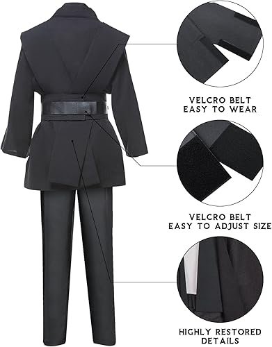 Miniatura 3 de Tunic Hooded Robe Knight Costume Outfits Halloween Cosplay Costume for Mens Three Versions