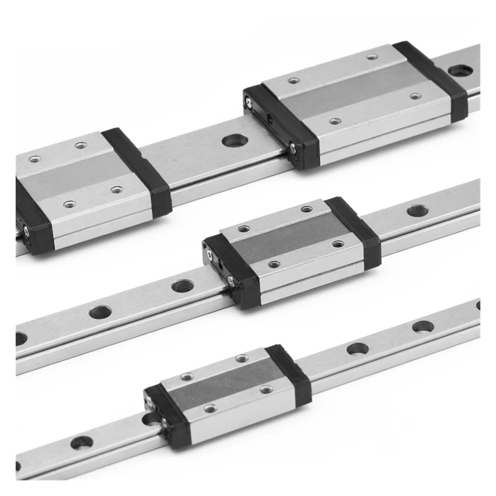 Guía deslizante lineal en miniatura Riel lineal en miniatura MGN15H 1 guía de riel lineal + 1 guía lineal en miniatura(950mm)