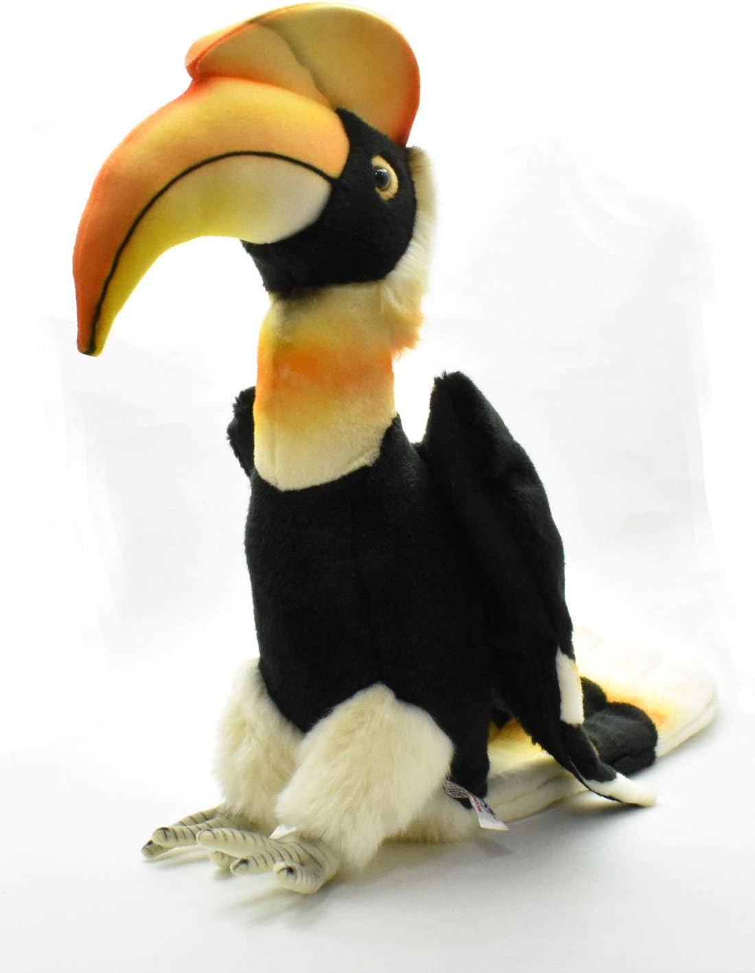 Hansa Malaysian Hornbill Plush Toy, 71 cm Length, Multicolour Amazon