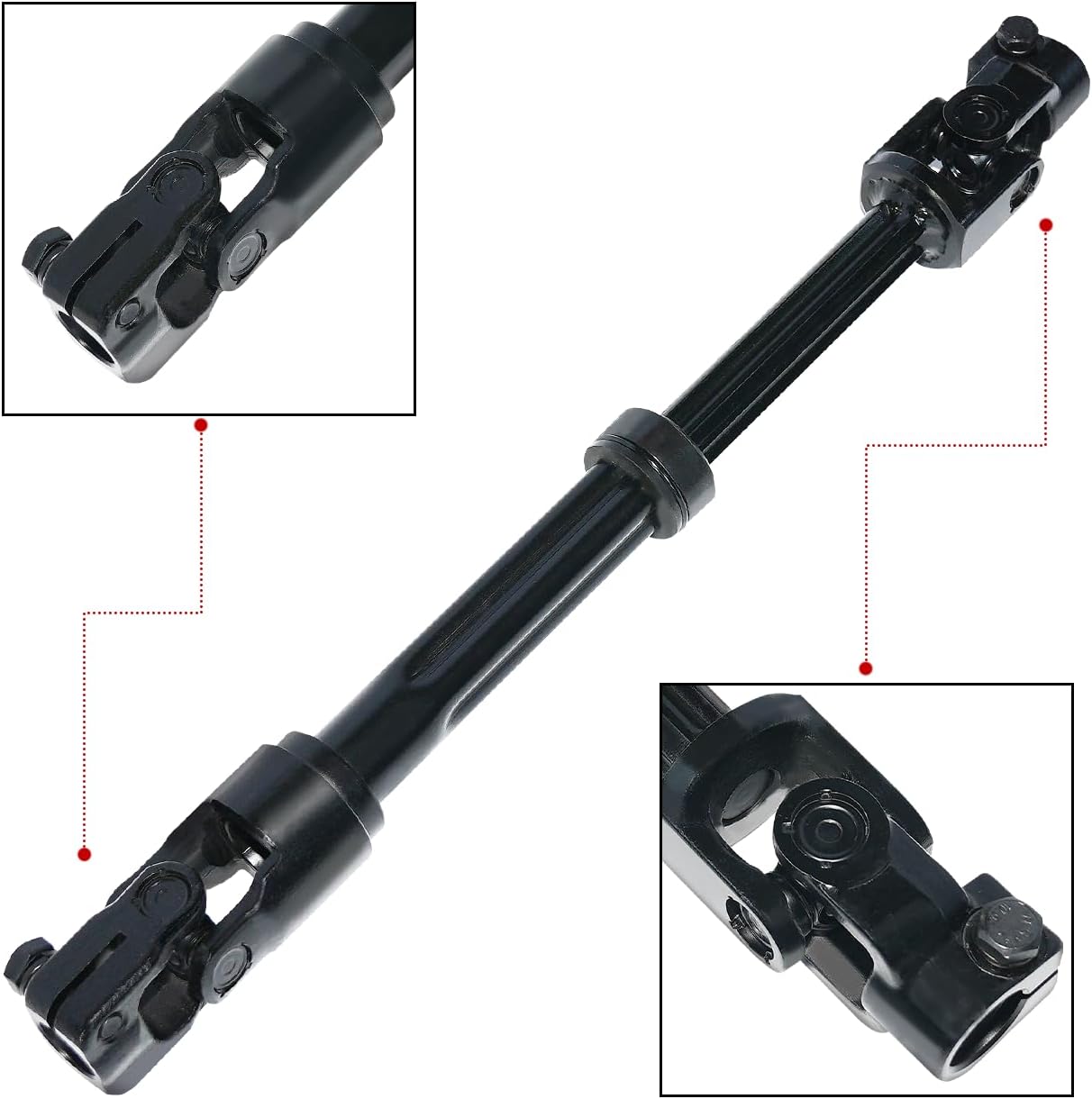 425-396 Lower Steering Shaft Fit for Ford Expedition 2015 2016 2017 & Ford F-150/Lobo 2011 2012 2013 2014 & Lincoln Mark LT 2010 2011 2012 2013 2014 BL3Z3B676A