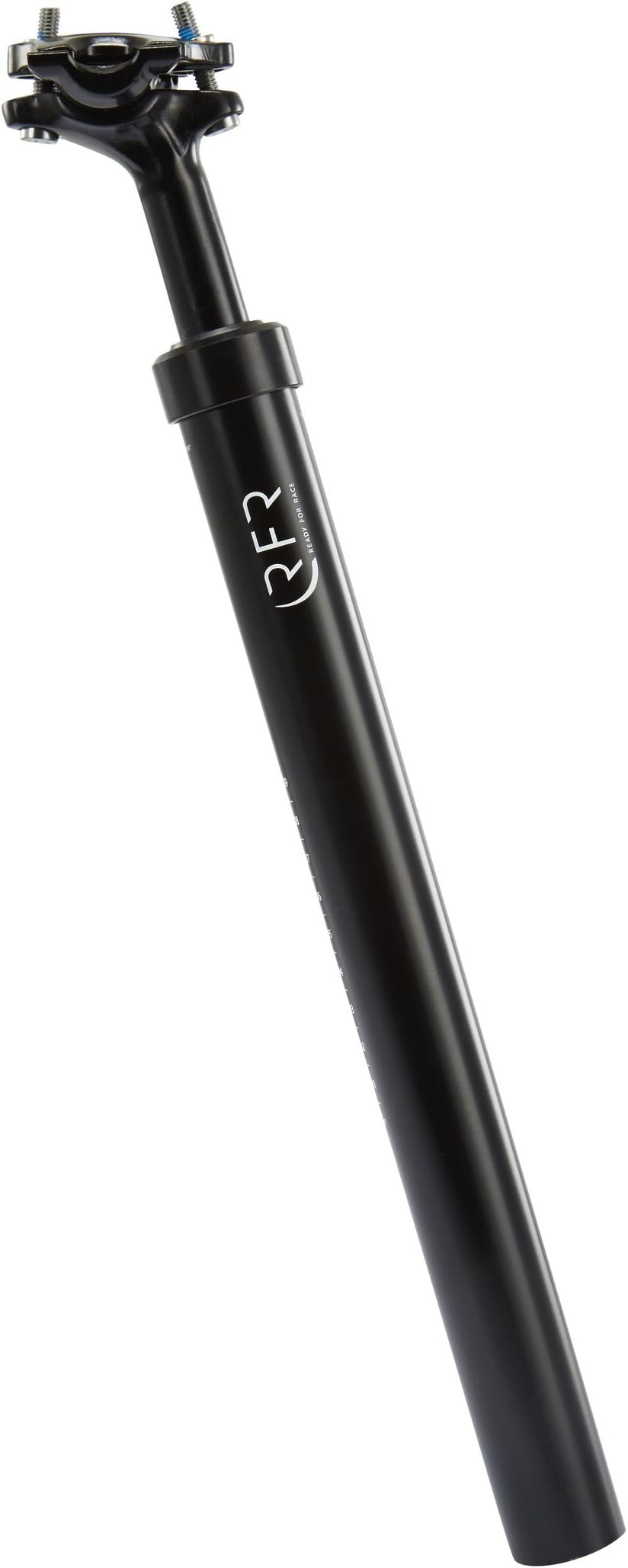 RFR Spring-Loaded Bicycle Seat Post 27.2 mm/30.9 mm/31.6 mm x 400 mm Black, black