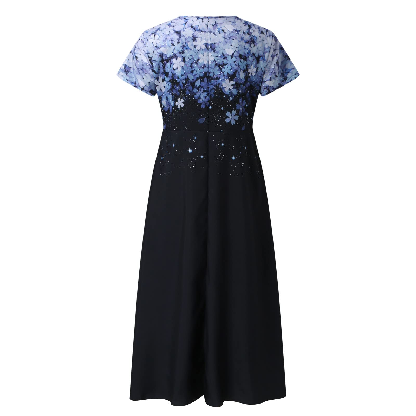 Générique Tendance de la Mode féminine Mode de Loisirs Urbain Robe Cousue en Mousseline de Soie