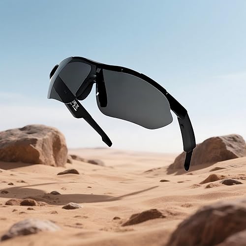 Miniatura 8 de Gafas de sol polarizadas Bluetooth para hombres y mujeres, protección UV, altavoces de oído abierto, micrófono integrado, lentes inteligentes