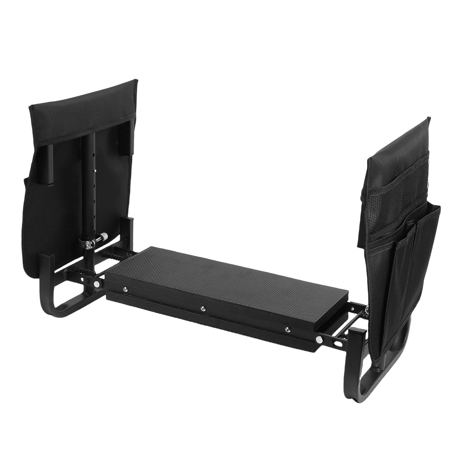 Rengue Rodilla y Asiento de Jardín, Taburete Plegable para Asientos de Trabajo con 2 Bolsas de Herramientas, Soporta 400 Libras para Jardineros, Personas Mayores, Arrodillador y Asiento de Jardín
