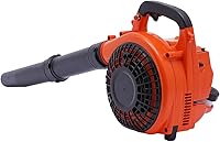Vista 5 de Soplador de hojas a gas de mano con motor de 25.4cc y 2 ciclos, soplador de gasolina para cuidado del césped, barrido de hojas caídas y basura