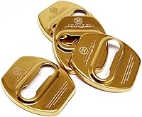 Vista 6 de Funda de decoración y protección de cierre de puerta de acero inoxidable para Kia Stinger 2017 2018 (Azul)