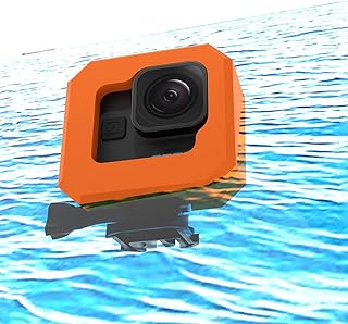 Floaty Housing Case for Go Pro Hero 11 Black Mini Camera, Floating Buoyancy Cover Accessories with Screw for Water Sports Swimming Diving Protective, Ultra-Buoyant