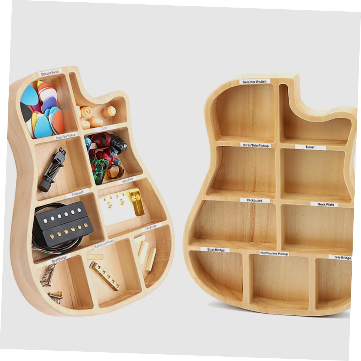 ibasenice Pudełko Kostki Do Gitary Zestaw Do Przechowywania Gitary Uchwyt Na Gitara Organizator Kostki Przypadku Akcesoria Gitarowe Uchwyt Na Gitarę Gitara Rzeczy Dla Mężczyzn