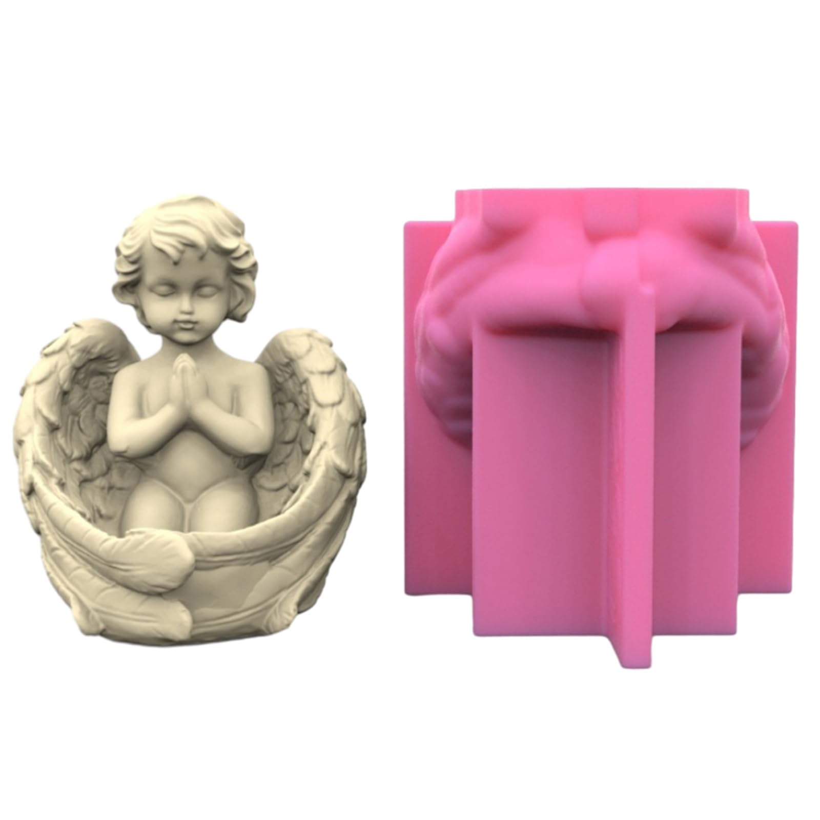 Moule en silicone garçon haute précision pour sculpture en cire