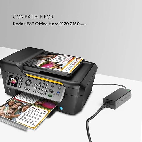 Miniatura 2 de KFD Adaptador de CA de 36 V para Kodak ESP Office C310 C315 2170 2150 Cable de alimentación de impresora Reef Octopus OCTO Varios 6 6S 8 8S Bomba de