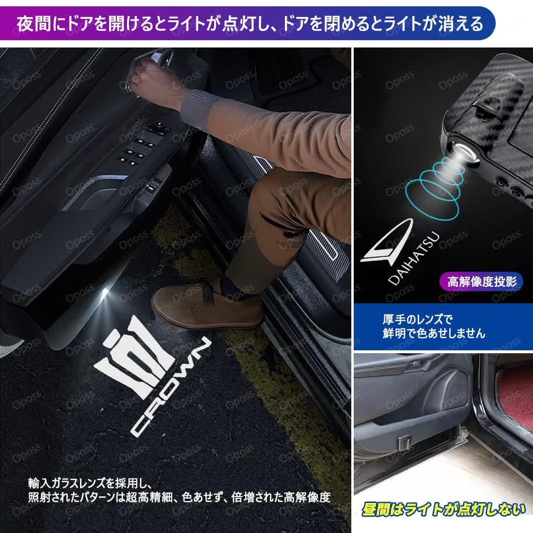 Amazon | ホンダ ZR－V 車用ドアウェルカムライト ホンダ ZR