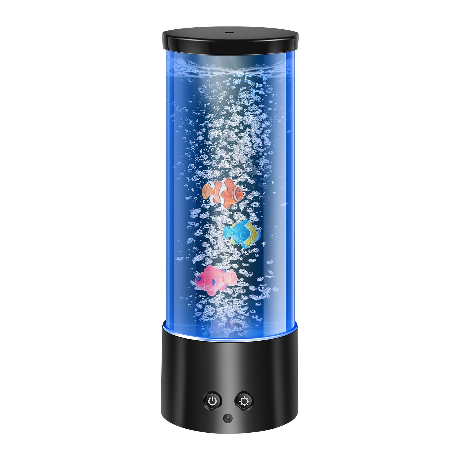 SZMDLXDimmable Magical Bubble Lamps, 4 Modes, Ideal for Desks, Relaxing Bubbles, 16 Colour Changing, Atmospheric Mood Light, Scuba Diver Decoration Remote Control