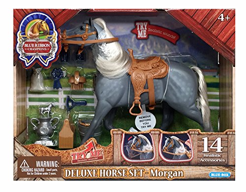image for Sunny Days Entertainment Morgan Horse with Moveable Head, Realistic So