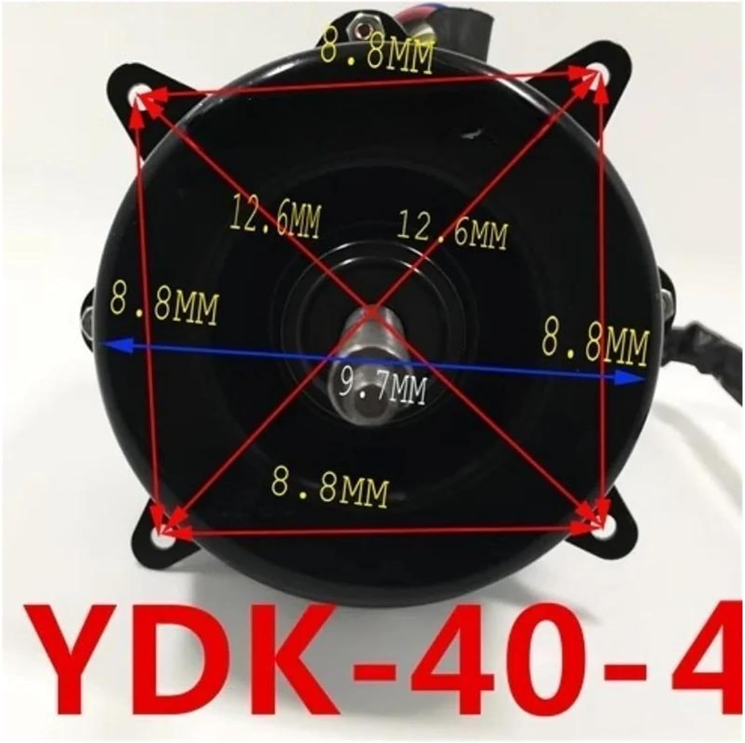 YDK-40-4 Air Conditioning Cooling Fan, Elevator Window Air Conditioning Component