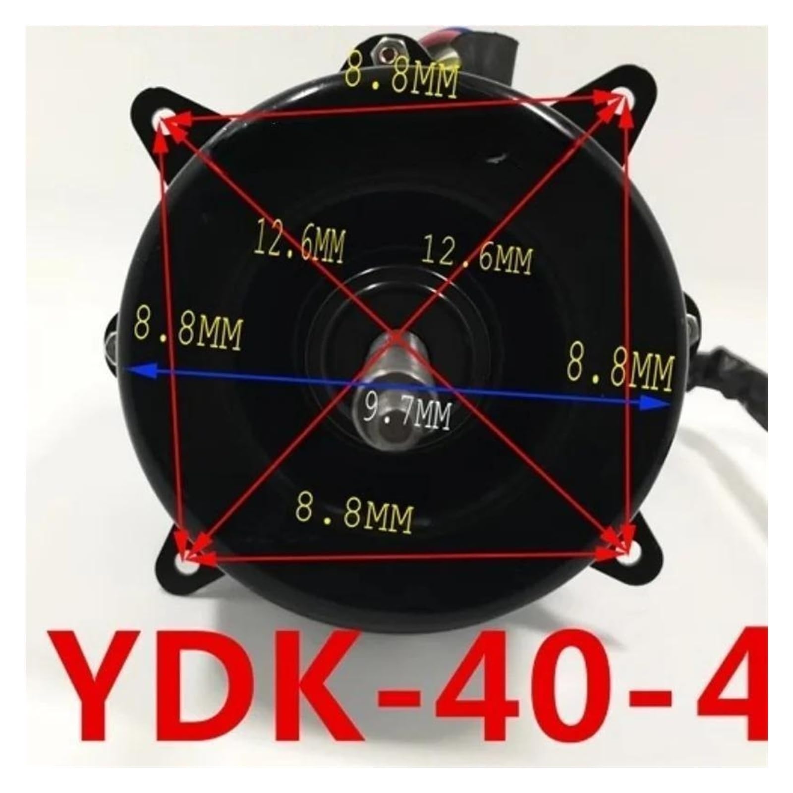 YDK-40-4 Ventola Di Raffreddamento Dell'aria Condizionata, Componente Del Condizionamento Dell'aria Della Finestra Dell'ascensore