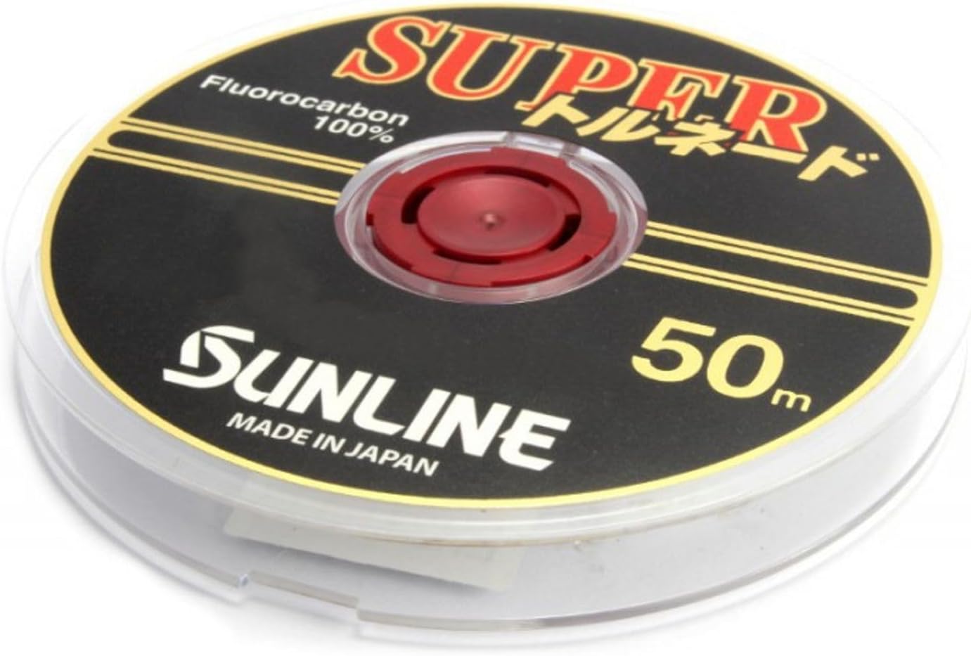 SUNLINE Harris Super Tornado HG Fluorocarbon 164.4 ft (50 m), Natural Clear
